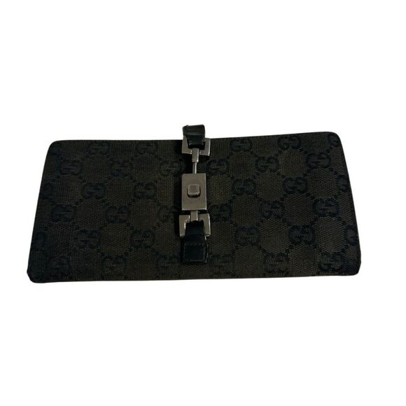 Gucci Black Patterned Clutch wallet - Picture 3 of 10
